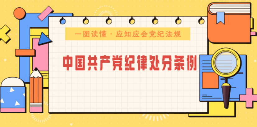 【廉洁从业学习】一图读懂《中国共产党纪律处分条例》