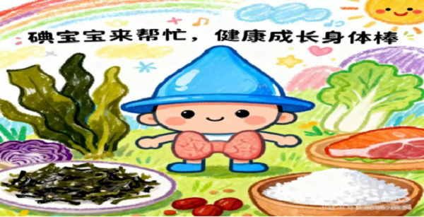 儿童健康科普：科学补碘&mdash;&ldquo;碘&rdquo;亮宝宝健康之路！